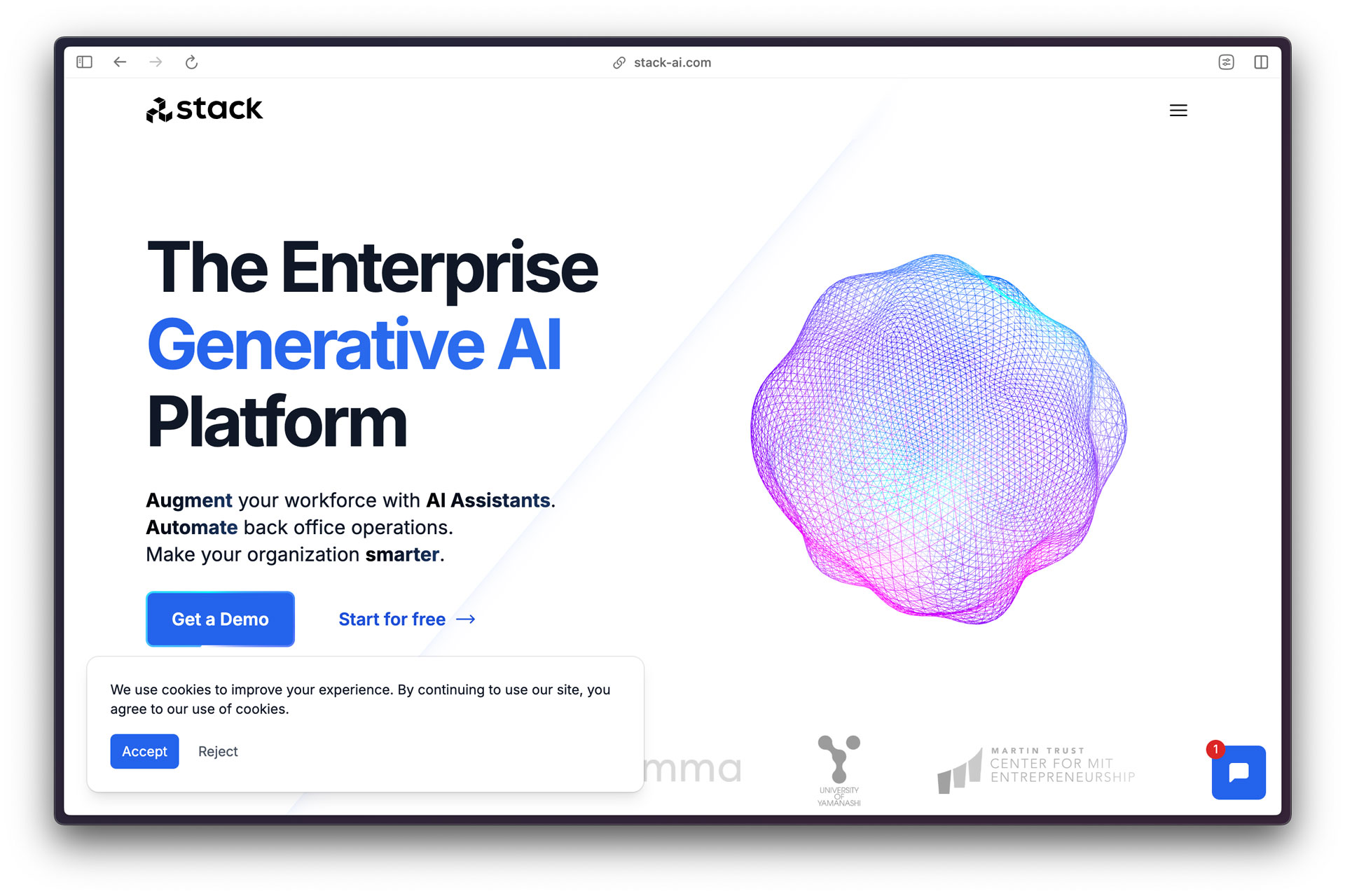 Stack-ai chatbot builder